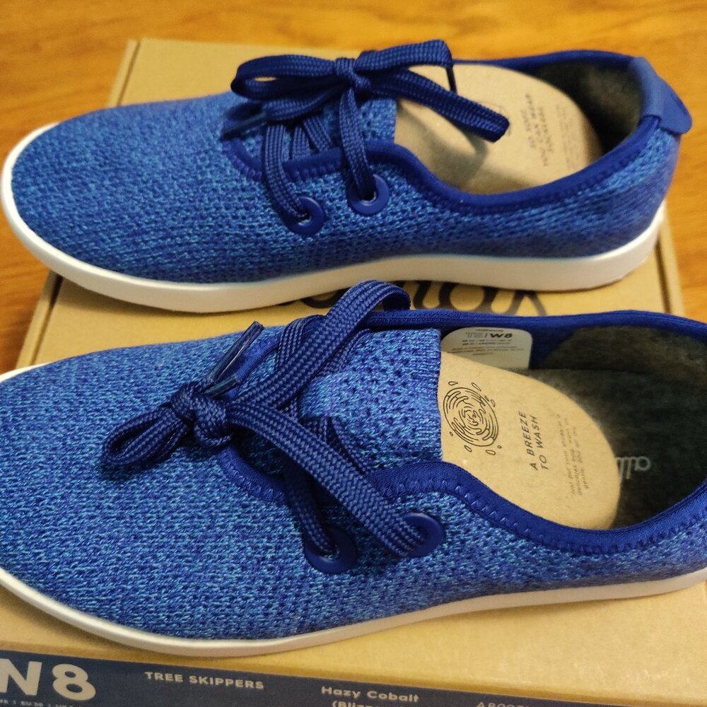 Brand new Allbirds Tree Skippers, W8